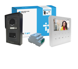 CAME (Old Part: MTMSVRPPLVIP1) MTM VR 1 Way Video & Prox Surface Kit - PLX IP Monitor