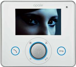 CAME (Old Part: OPALE W WHITE) Opale Video Handsfree Monitor - Ice White