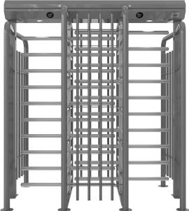 CAME (Old Part: OZ/BTC400-S) BTC 400-D/25 MODEL FULL HEIGHT TURNSTILE