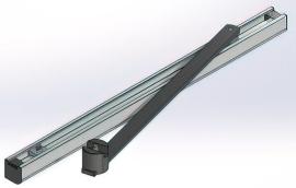 CAME (Old Part: SW80SA1) SLIDING ARM TO PUSH 1000 MM