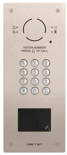 CAME (Old Part: VRMAPDYDIGI) VRM Audio digital panel with prox housing (without display)