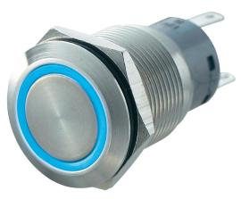 CAME (Old Part: VRM/BRONZEBUTT) VRM Button - Illuminated Blue