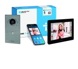 CAME (Old Part: VRMFIP7B1) VRM  1 Way Video Flush Kit - XTS IP 7 Black