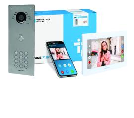 CAME (Old Part: VRMFKIP7W1) VRM  1 Way Video & Keypad Flush Kit - XTS IP 7 White