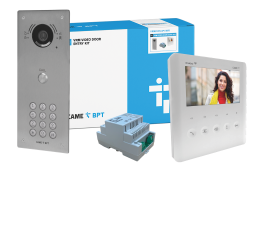 CAME (Old Part: VRMFKPLVIP1 WIFI) VRM 1 Way Video & Keypad Flush Kit - PLX IP Monitor