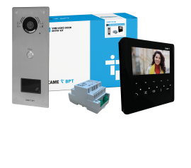 CAME (Old Part: VRMFPPLVB1) VRM 1 Way Video with Prox. Flush Kit to PLX Black Handset