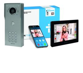 CAME (Old Part: VRMSKIP7B1) VRM  1 Way Video & Keypad Surface Kit - XTS IP 7 Black