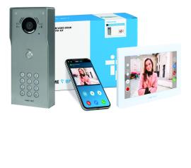 CAME (Old Part: VRMSKIP7W1) VRM  1 Way Video & Keypad Surface Kit - XTS IP 7 White
