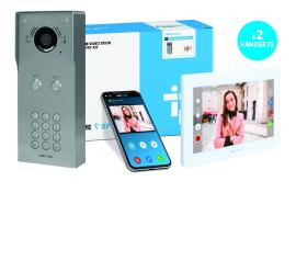 CAME (Old Part: VRMSKIP7W2) VRM  2 Way Video & Keypad Surface Kit - XTS IP 7 White