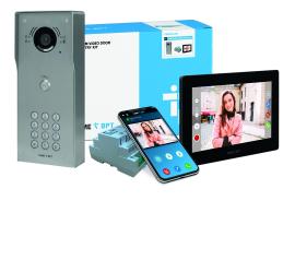 CAME (Old Part: VRMSKX7B1) VRM VR 1 Way Video with Keypad Surface Kit to XTS X1 Black