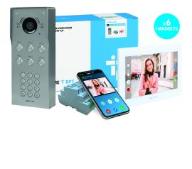 CAME (Old Part: VRMSKX7W6) VRM VR 6 Way Video with Keypad Surface Kit to XTS X1 White