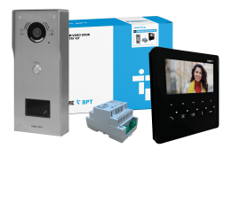 CAME (Old Part: VRMSPPLVB1) VRM 1 Way Video with Prox. Surface Kit to PLX Black Handset