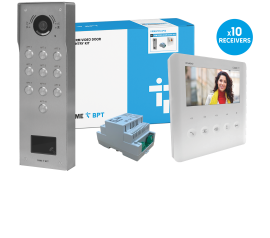 CAME (Old Part: VRMSPPLVIP10) VRM 10 Way Video & Prox Surface Kit - PLX IP Monitor