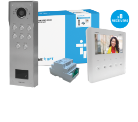 CAME (Old Part: VRMSPPLVIP8) VRM 8 Way Video & Prox Surface Kit - PLX IP Monitor