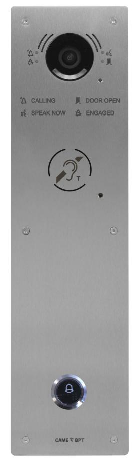 CAME (Old Part: VRMVDIGI) VRM 1 button Video DDA panel & hearing loop