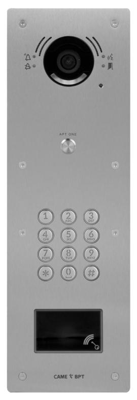 CAME (Old Part: VRMVP1) VRM 1 button Video panel with keypad and prox housing