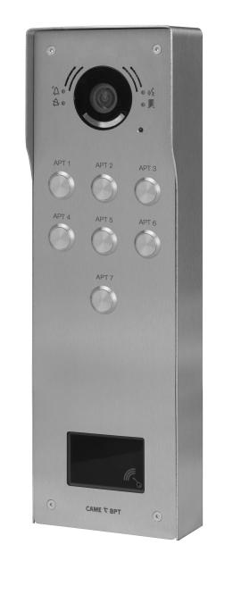 CAME (Old Part: VRMVP8) VRM 7 button Video panel with prox housing