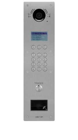 CAME (Old Part: VRMVPDYDIGI/TP) VRM Size 5 video digital panel, prox & trades (with display)