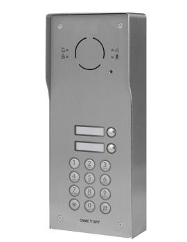 CAME (Old Part: VRWAK2D) VRW 2 button Audio panel with name windows and keypad