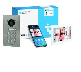 CAME (Old Part: VRWFKIP5W1) VRW  1 Way Video & Keypad Flush Kit - XTS IP 5 White