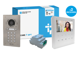 CAME (Old Part: VRWFKPLV2D WIFI) VRW 2 Way Video with Keypad Flush Kit to PLX WIFI Monitor
