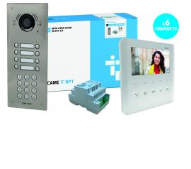 CAME (Old Part: VRWFKPLV6D) VRW 6 Way Video with Keypad Flush Kit to PLX Handset