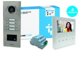 CAME (Old Part: VRWFPPLV8D) VRW 8 Way Video with Prox. Flush Kit to PLX Handset