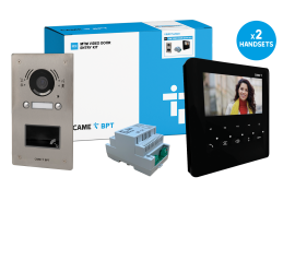 CAME (Old Part: VRWFPPLVB2D) VRW 2 Way Video with Prox. Flush Kit to PLX Black Handset