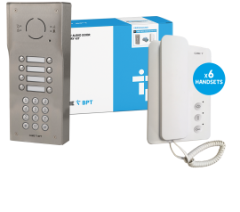 CAME (Old Part: VRWSKAGAX6D) VRW 6 Way Audio w/ Keypad Surface Kit to AGT A Audio Handset