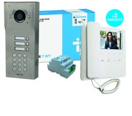 CAME (Old Part: VRWSKAGV3) VRM 3 Way Video with Keypad Surface Kit to AGT Handset