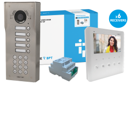 CAME (Old Part: VRWSKPLV6D WIFI) VRW 6 Way Video with Keypad Surface Kit to PLX WIFI Monitor