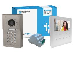 CAME (Old Part: VRWSKPLVIP1) VRW 1 Way Video & Keypad Surface Kit - PLX IP Monitor