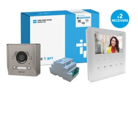 CAME (Old Part: VRWSPLVIP2D) VRW 2 Way Video Surface Kit - PLX IP Monitor