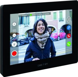 CAME (Old Part: XTS/7IP BK WIFI) XTS Video Monitor (POE IP), Hands Free - Black