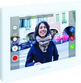 CAME (Old Part: XTS/7IP WH WIFI) XTS Video Monitor (POE IP), Hands Free - White
