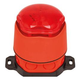 CB-1RIP66, RED BANSHEE sounder+strobe IP66
