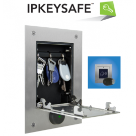 CBOX01-X3 , IPKEYSAFE with integral T25 format mushroom proximity reader, flush 