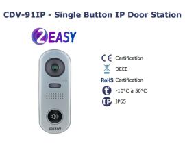 CDV-91IP, 2EASY IP one-button video door station