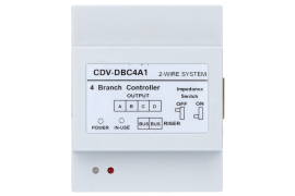 CDV-DBC4A, 2EASY 2-Wire 4-way bus distributor