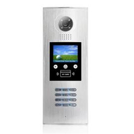 CDV-DDP-F, 2EASY 2-Wire flush mount digital multiway video door station with keypad and proximity reader