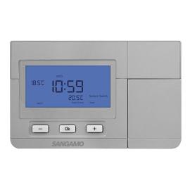 CHPRSTATDPS, CHOICE PLUS ROOM THERMOSTAT DIGITAL SILVER 7 DAY PROGRAMMABLE WITH FROST PROTECTION