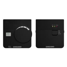 CHPRSTATDRFB, CHOICE PLUS ROOM THERMOSTAT DIGITAL BLACK WIRELESS