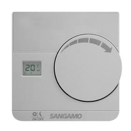 CHPRSTATDS, CHOICE PLUS ROOM THERMOSTAT DIGITAL SILVER