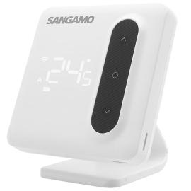 CHPWIFI, Sangamo Programmable Thermostat with RF and WiFi White