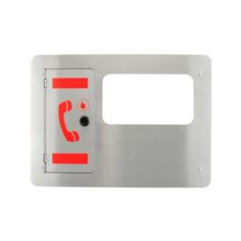 Cooper (EFVCC5-FC)  VoCALL 5, compact 5 line unit - stainless steel flush mount cover