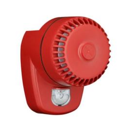 Cooper (FXROLPWR)  Conventional Wall Sounder VAD (Red Plastic, Red Flash)