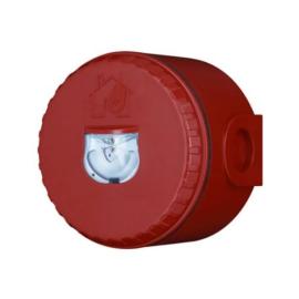 Cooper (FXSOLWRD)  Conventional Wall VAD (Red Plastic, Red Flash, Deep Base)
