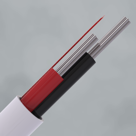 CQR (CAB2HF/WH/500) 2C WH Type 1 HF Tin Strand Copr  500m Reel