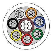 CQR (CAB8/WH/LSF/100) 8C WH LSF Type2 TinStrand Cop UK 100m Reel gallery thumbnail