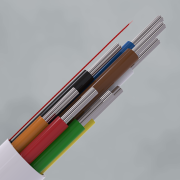 CQR (CAB8/WH/LSF/500) 8 Core Cable Low Smoke & Fume WH 500M gallery thumbnail